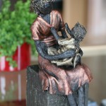 Sitting Mother and Child WB001